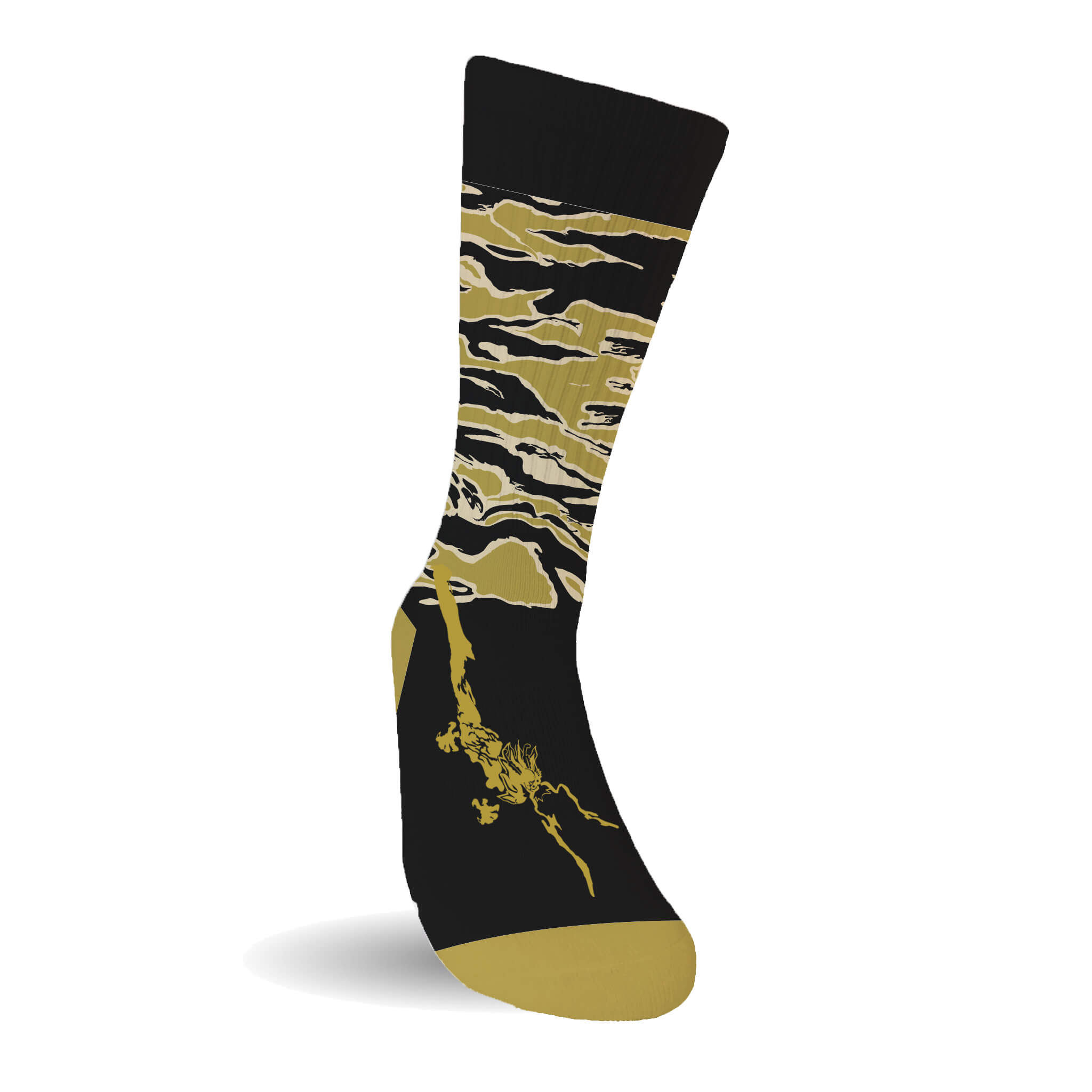 140520_jacquard sock_render_front view